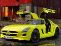 Hra Puzzle Mercedes-Benz SLS E-Cell  online