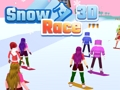 Hra Preteky na snehu 3D  online