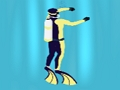 Hra Water Dive 2D: Prežitie pod vodou  online