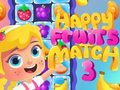 Hra Šťastné ovocie Match3 online