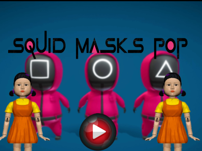 Hra Squid Masky Pop  online