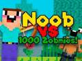 Hra Noob vs 1000 zombie  online