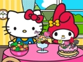 Hra Reštaurácia Hello Kitty a priatelia  online