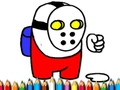 Hra Omaľovánka Space Dude  online