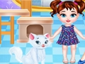 Hra Deň starostlivosti o dieťa Taylor Kitty  online