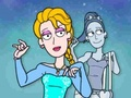 Hra Bláznivý tvorca princeznej profesorky  online