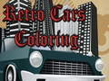 Hra Farbenie retro áut  online