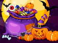 Hra Halloweenske hádanky z domu čarodejníc  online
