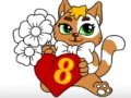 Hra Marcová omaľovánka  online