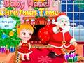 Hra Vianočný čas Baby Hazel  online