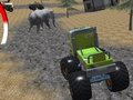 Hra Preteky Monster Truck Turbo Racing  online