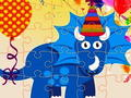 Hra Dino Party Jigsaw online