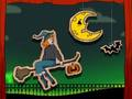 Hra Halloween čarodejnica Fly  online