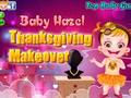 Hra Baby Hazel premena na Deň vďakyvzdania  online