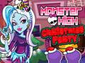 Hra Vianočná párty Monster High  online