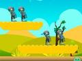 Hra Alien Strieľajte zombie  online