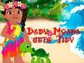 Hra Baby Moana dostane poriadok  online