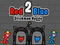 Hra Červený a modrý Stickman Huggy 2  online