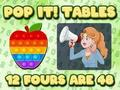 Hra Pop It Tables  online