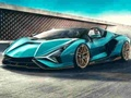 Hra Puzzle Lamborghini Sian Roadster  online