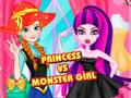 Hra Princezná vs Monster Girl  online