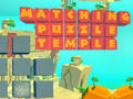 Hra Zodpovedajúci puzzle chrám  online