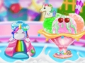 Hra Výrobník kukurice na zmrzlinu Unicorn  online