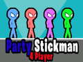 Hra Party Stickman 4 Player online