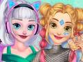 Hra Budúca móda Elsy a Rapunzel  online