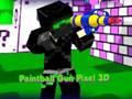 Hra Paintballová pištoľ Pixel 3D  online