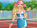 Hra Tenisové šaty Barbie  online