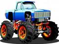 Hra Puzzle Monster Truck  online