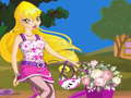 Hra Winx Stella a šteňa  online