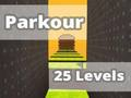 Hra Parkour 25 úrovní  online