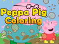 Hra Farbenie prasiatka Peppa  online