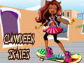 Hra Clawdeen korčule  online