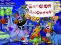 Hra Kreslené halloweenske puzzle  online