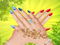 Hra Jarný nail-art  online