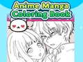 Hra Anime Manga omaľovánky  online