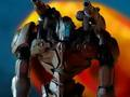 Hra Puzzle kovového robota  online