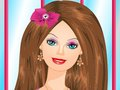 Hra Barbie párty make-up  online