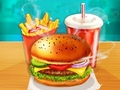 Hra Šťastné deti hamburger online