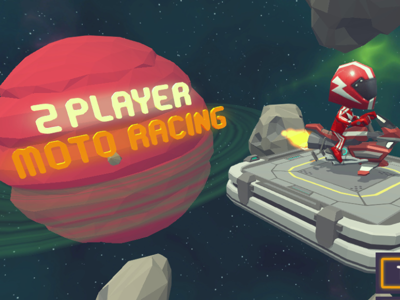 Hra Moto Racing pre 2 hráčov  online