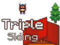 Hra Trojité lyžovanie 2D  online