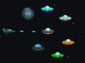 Hra UFO vesmírna strieľačka  online