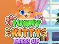 Hra Funny Kitty Dress Up online