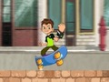 Hra Ben 10 Gravitačný korčuliar online