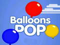 Hra Pop balóny  online
