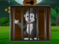 Hra Útek šimpanza pre dojčatá  online