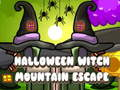 Hra Halloweensky útek čarodejnice z hory  online